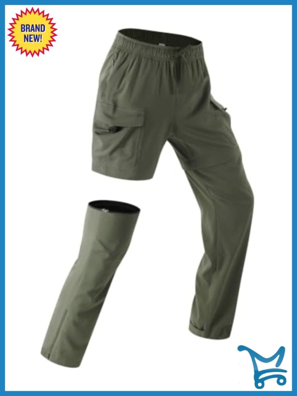 Women's Hiking Pants Convertible Zip-Off Outdoor Cargo Pants